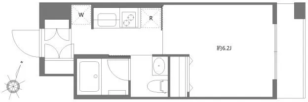 Garden Itabashi Hikawacho - Floor Plan - ["Plumbing fixture", "Sink", "Diagram"]