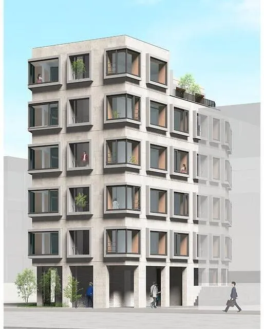 Cozy Court Yotsuyasakacho - Exterior - ["Apartment", "Composite material", "Urban design"]