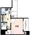 Mynavi STAY Miraie Kachidoki Water City - Floor Plan - ["Wood flooring", "Hardwood", "Tile Flooring"] thumbnail