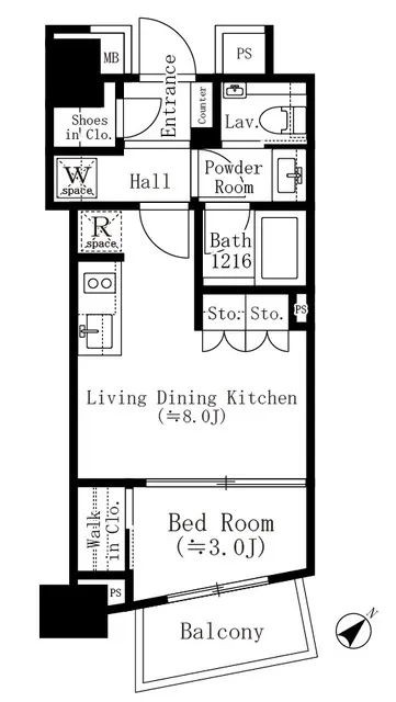 Park Homes Nishikoyama - Floor Plan - ["Rectangle", "Font", "Line"]