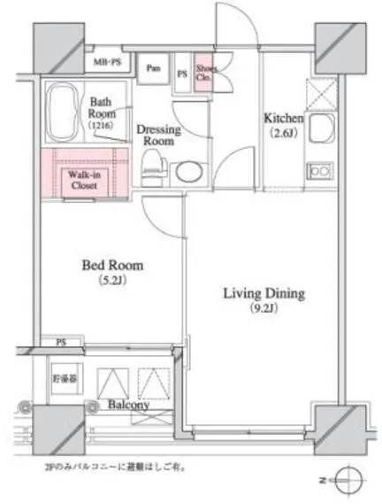 Park Cube Hatchobori - Floor Plan - ["Diagram", "Plan", "Floor plan"]