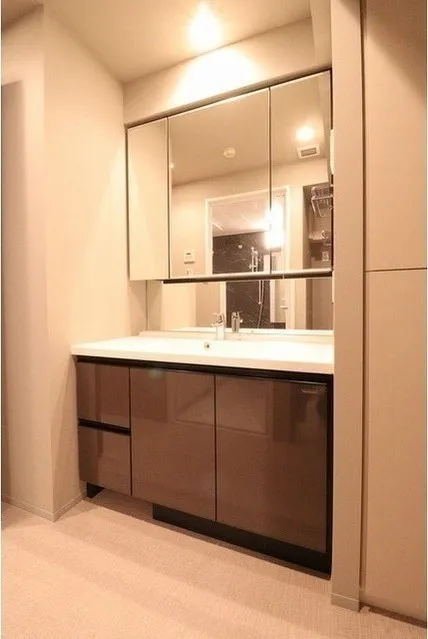LEFONT PROGRESS SHIBUYA HILLTOP - Interior - ["Tap", "Cabinetry", "Mirror"]