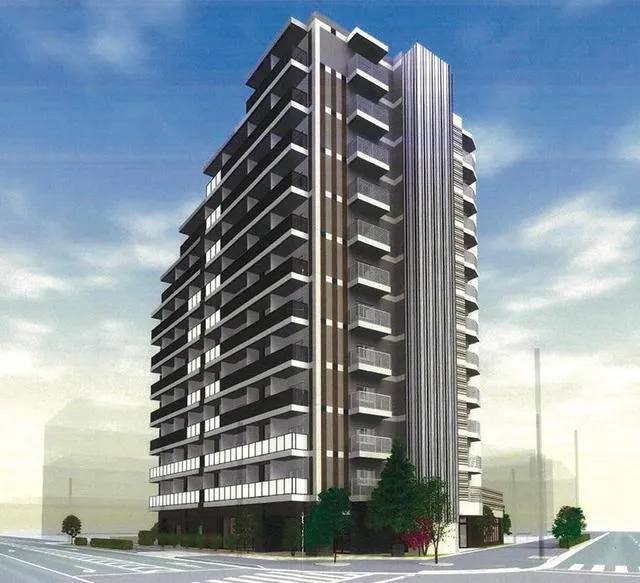 Park Axis Kiba Canal West - Exterior - ["Condominium", "Tower block", "Residential area"]