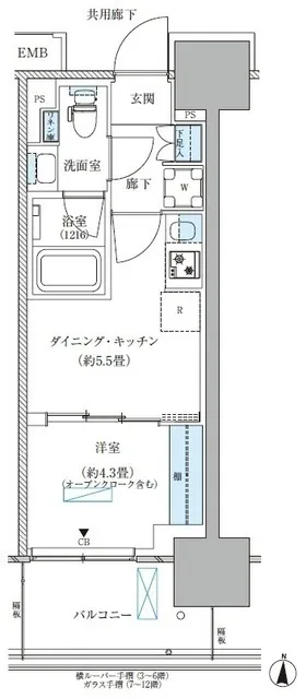 Park Axis Nishi-Ojima Comfort Square - Floor Plan - ["Plan"]