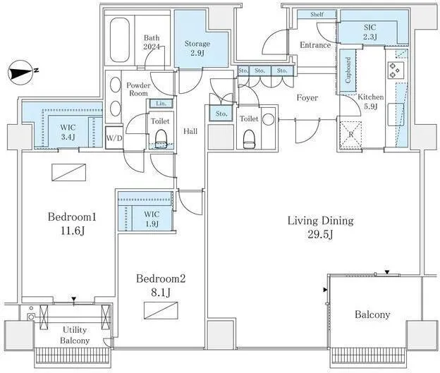 Park Mansion Chidorigafuchi - Floor Plan - ["Product", "Rectangle", "Font"]