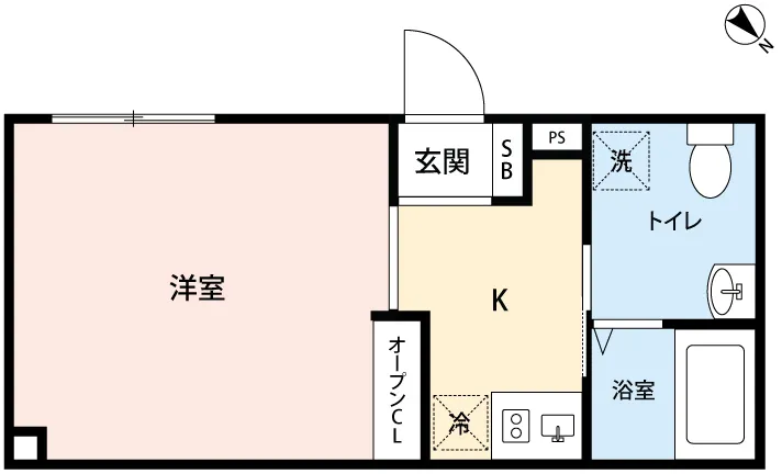 Mynavi STAY Hatchobori - Floor Plan - []
