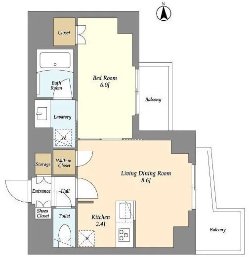 ARKMARK Itabashi Oyama - Floor Plan - ["Floor plan", "Plan", "Diagram"]