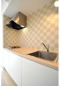 Premier Stage Mita Keio University Front - Interior - ["Flooring", "Wood", "Kitchen"]