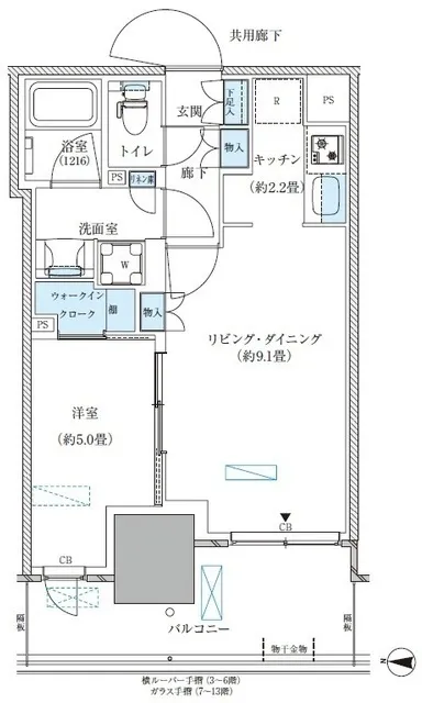 Park Axis Nishi-Ojima Comfort Square - Floor Plan - ["Diagram", "Plan", "Floor plan"]