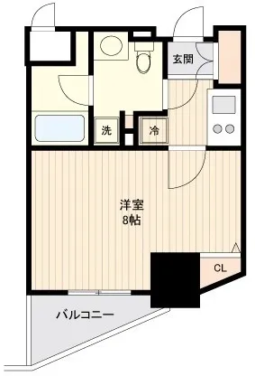 Doue Hatagaya - Floor Plan - ["Rectangle", "Font", "Parallel"]
