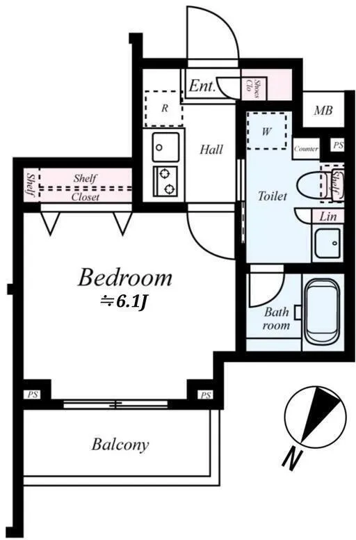 Loire Nishioi - Floor Plan - ["Plan", "Floor plan"]