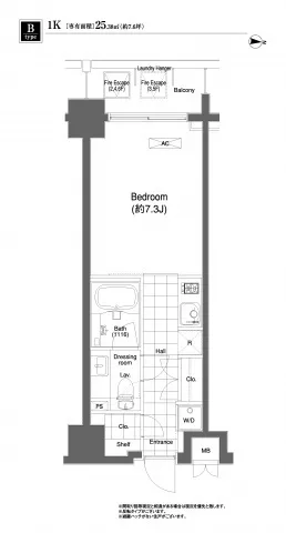 Prime Urban Meguro Ohashi Hills - Floor Plan - ["Diagram", "Plan", "Floor plan"]