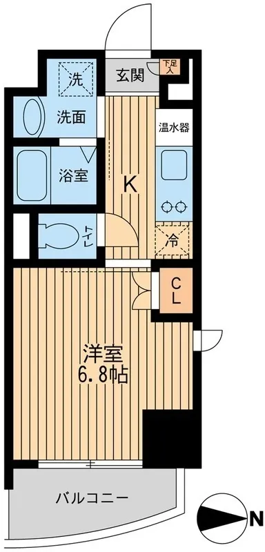 Prime Urban Nishi-Ojima - Floor Plan - ["Apartment"]