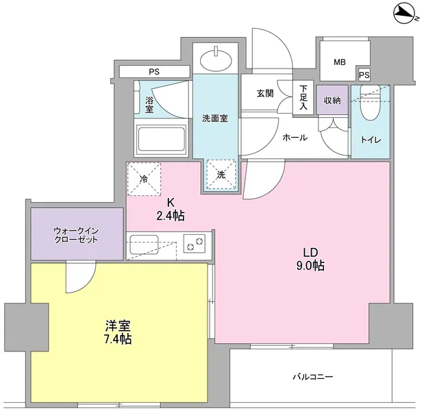 Dicuore Sengawa - Floor Plan - ["Floor plan", "Diagram", "Plan"]