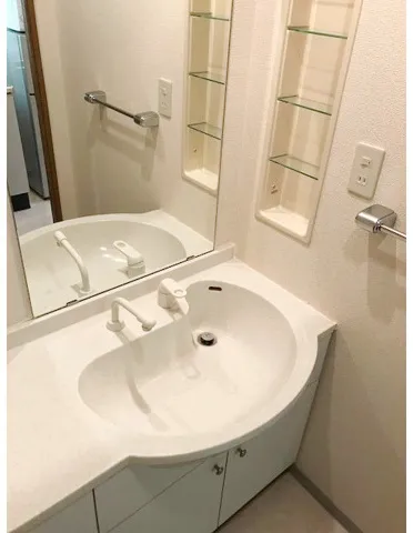 Maison De Ville Ebisu - Interior - ["Bathroom Sink", "Plumbing fixture", "Flooring"]