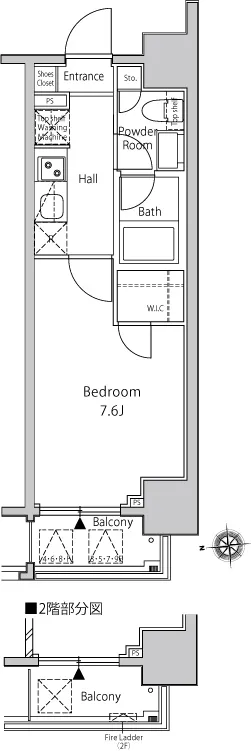 Casa Splendid Shinjuku Gyoen - Floor Plan - []
