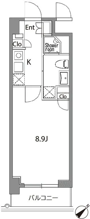 Castalia Nakameguro - Floor Plan - []