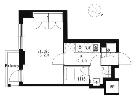 Shinagawa East - Floor Plan - ["Rectangle", "Font", "Parallel"]