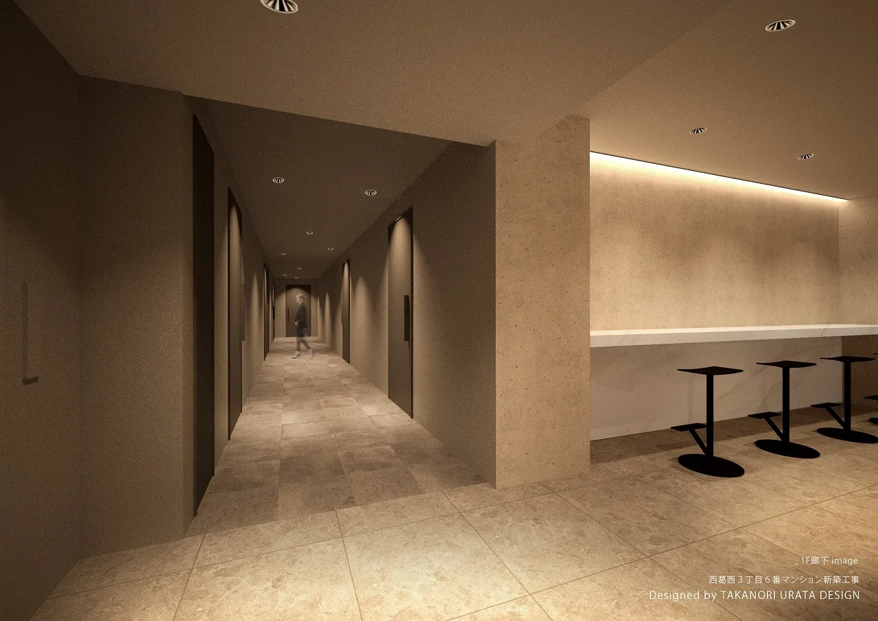 Riana Art Park Nishikasai - Exterior - ["Lighting", "Flooring", "Floor"]