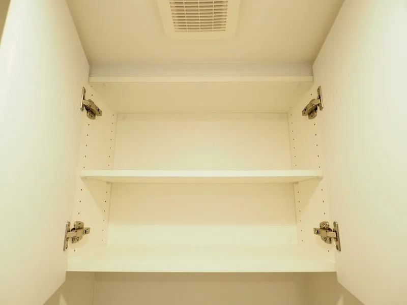 Cross Residence Osaki - Interior - ["Shelf", "Building", "Shelving"]