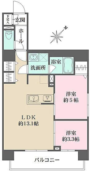 Park Flats Kuramae - Floor Plan - ["Tile Flooring", "Wood flooring", "Floor plan"]