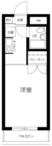 Pleure Shin-Itabashi - Floor Plan - ["Apartment"]