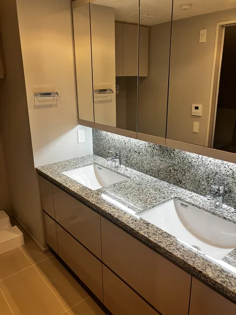 The Parkhouse Yoyogi Oyama Residence - Interior - ["Bathroom Sink", "Interior design", "Flooring"]