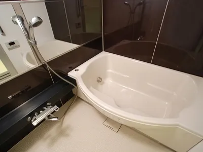 Prime Urban Shinjuku Natsumezaka Tower Residence - Interior - ["Bathtub", "Tap", "Plumbing fixture"]