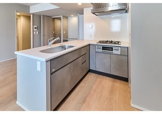 Baus Flats Kuramae - Interior - ["Kitchen", "Countertop", "Flooring"]