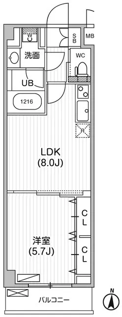 Park Garden - Floor Plan - ["Home Door", "Tile Flooring"]