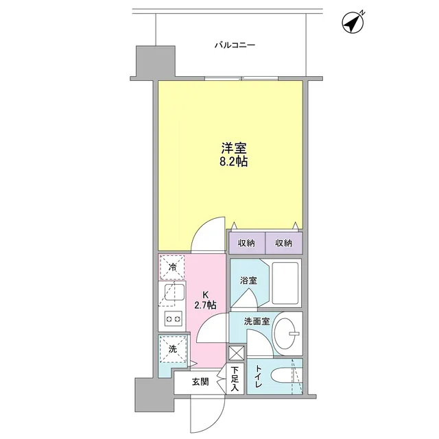 Prospect Shinonome Bridge - Floor Plan - ["Plan", "Diagram", "Floor plan"]
