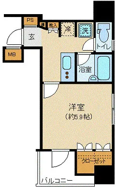 Prele Duc Hatchobori - Floor Plan - ["Apartment"]