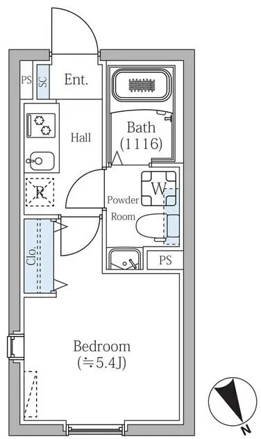 SG Court Gakugei Daigaku - Floor Plan - []
