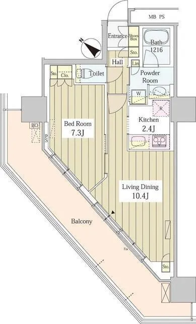 Unison Tower - Floor Plan - ["Wood flooring", "Plan", "Diagram"]