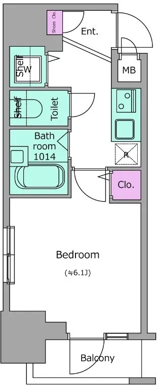 Residia Hiroo Ⅱ - Floor Plan - []