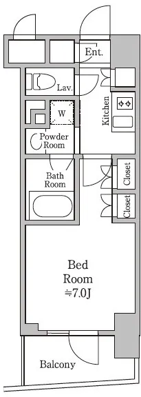RESIDIA Itabashi - Floor Plan - []
