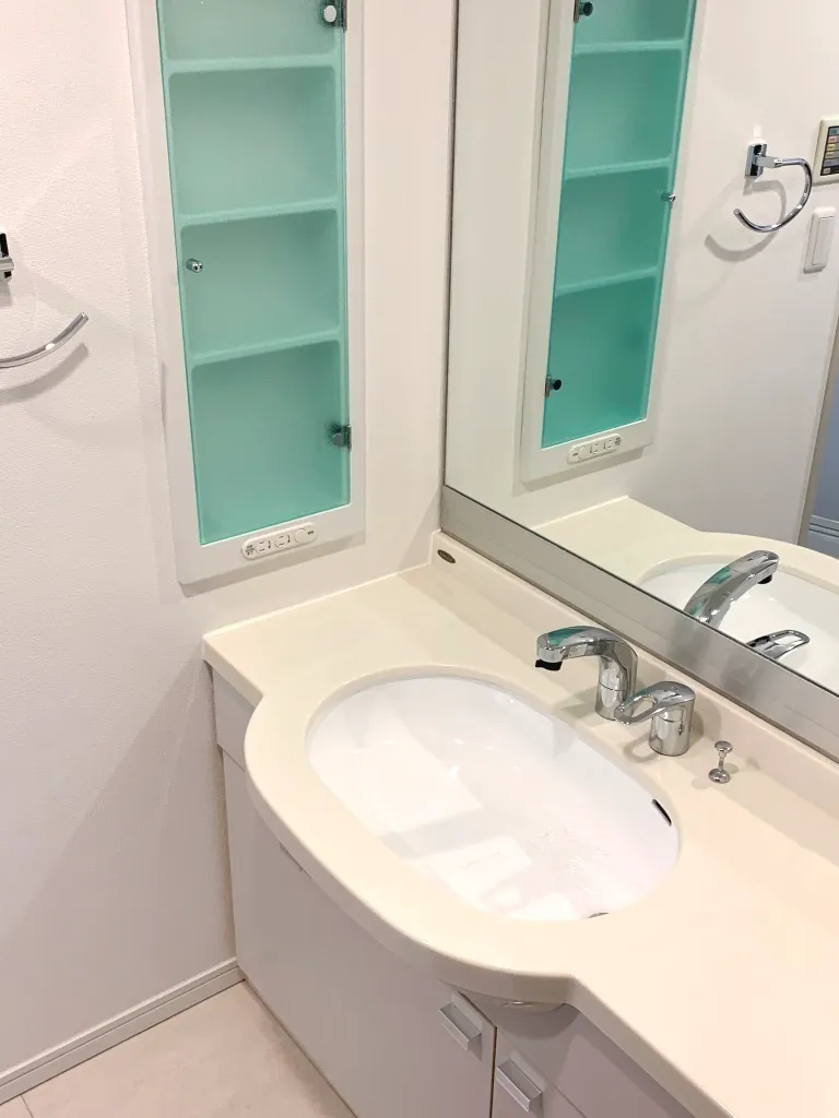 Shiba Park Apartment - Interior - ["Plumbing fixture", "Interior design", "Bathroom"]