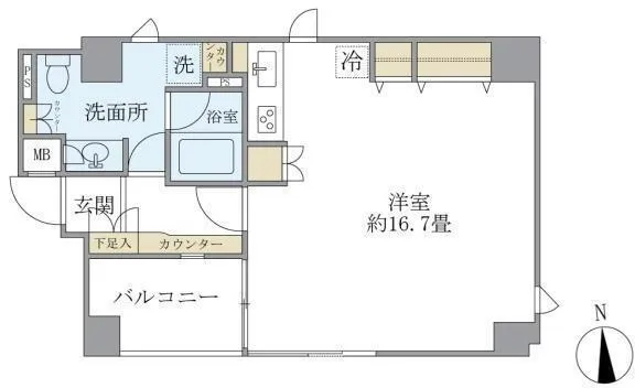 Kojimachi Residence - Floor Plan - ["Diagram", "Floor plan", "Plan"]