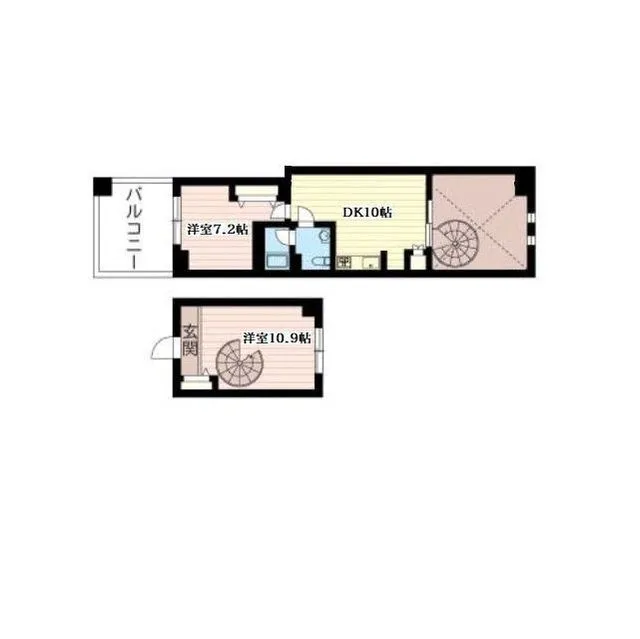 Residence Charmant Tsukishima - Floor Plan - ["Rectangle", "Font", "Parallel"]