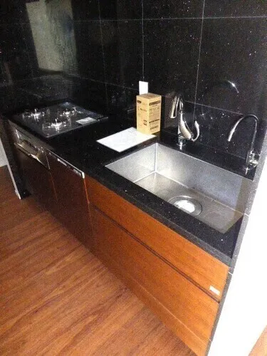 Grand Suite Azabudai Hill Top Tower - Interior - ["Kitchen", "Kitchen Sink", "Flooring"]