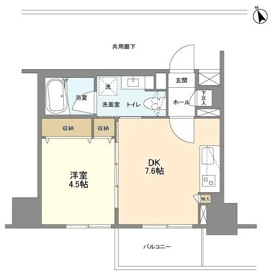 Grand Casa Shinjuku Gyoen - Floor Plan - ["Wood flooring", "Floor plan", "Hardwood"]