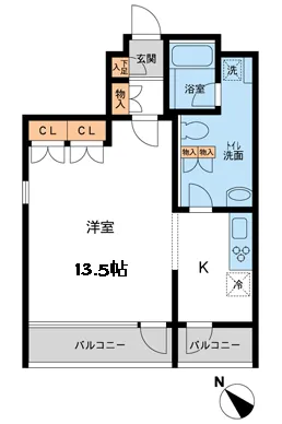 FLEG Akasaka - Floor Plan - ["Rectangle", "Font", "Parallel"]