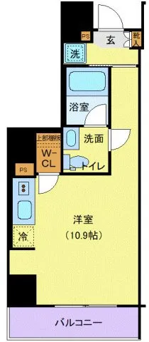 Belseed Nishi-Sugamo - Floor Plan - ["Apartment", "Tile Flooring"]
