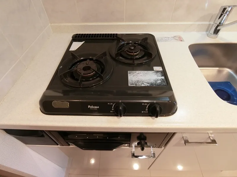 Cross Residence Kamata - Interior - ["Major appliance", "Kitchen Appliance", "Kitchen stove"]