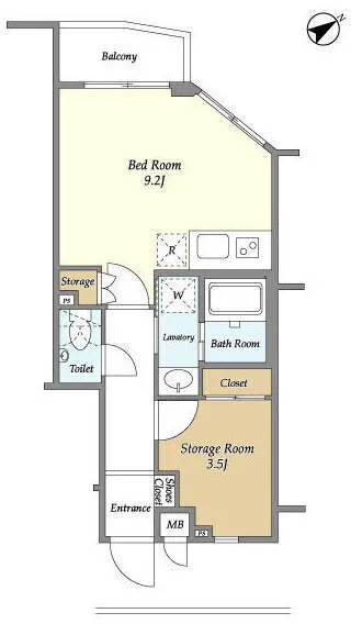 Dreams Hatsudai I - Floor Plan - ["Plan", "Diagram", "Floor plan"]