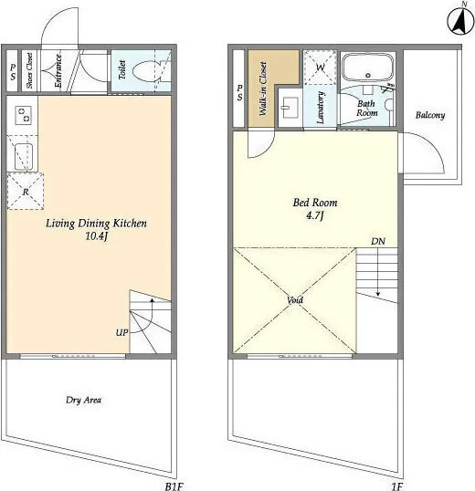 Well Square Hatsudai - Floor Plan - ["Rectangle", "Parallel", "Plan"]