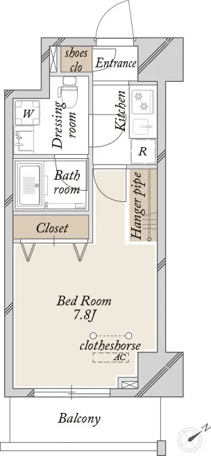 SP Court Oku South - Floor Plan - []