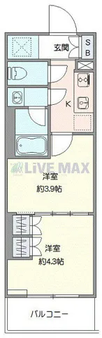 Genovia Setagaya Sakura - Floor Plan - []