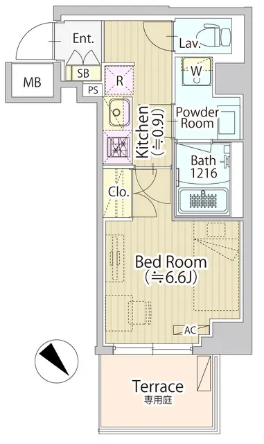 Serije Ikejiri Ohashi - Floor Plan - ["Rectangle", "Schematic", "Line"]