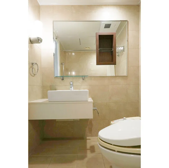 Frontier Residence The Tower Shinagawa - Interior - ["Mirror", "Sink", "Plumbing fixture"]